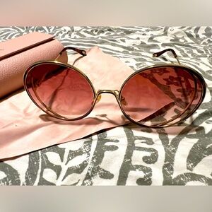 Authentic Chloe sunglasses, never worn